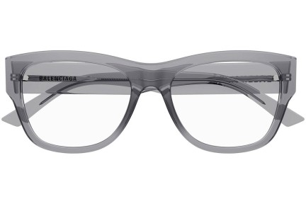 Glasses Balenciaga BB0309O 005 Rechteck Grau