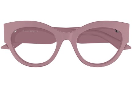 Glasses Alexander McQueen AM0435O 003 Cat Eye Rosa