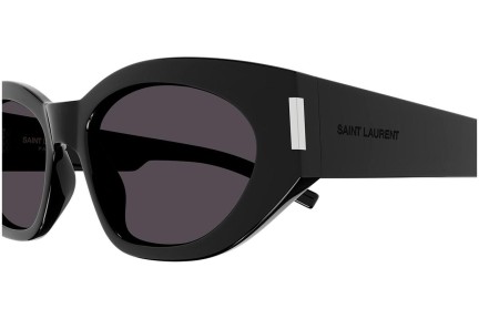 Sunglasses Saint Laurent SL638 001 Cat Eye Schwarz