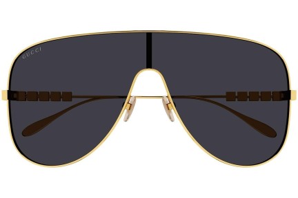 Sonnenbrille Gucci GG1436S 001 Monoscheibe | Shield Gold