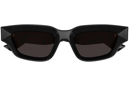 Sonnenbrille Bottega Veneta BV1250S 001 Rechteck Schwarz