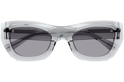 Sunglasses Bottega Veneta BV1251S 003 Cat Eye Grau