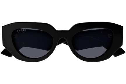 Sonnenbrille Gucci GG1421S 001 Cat Eye Schwarz