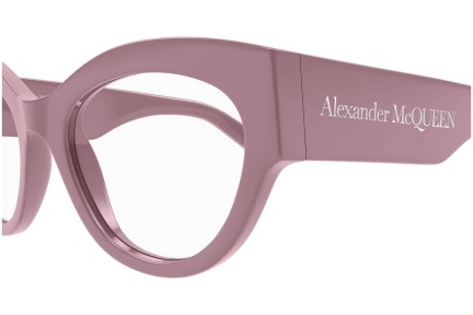 Glasses Alexander McQueen AM0435O 003 Cat Eye Rosa