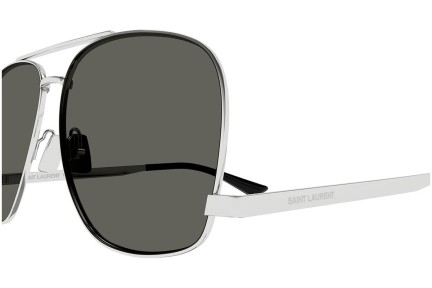 Sonnenbrille Saint Laurent SL653LEON 001 Pilot Silber