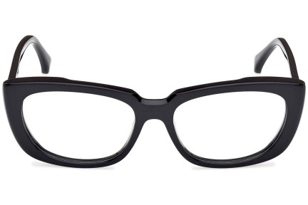 Brillen Max Mara MM5114 001 Rechteck Schwarz