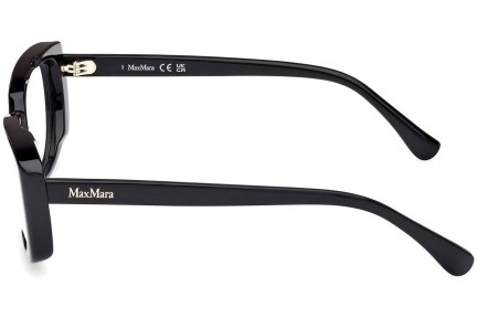 Glasses Max Mara MM5114 001 Rechteck Schwarz