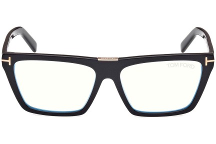 Glasses Tom Ford FT5912-B 001 Quadratisch Schwarz