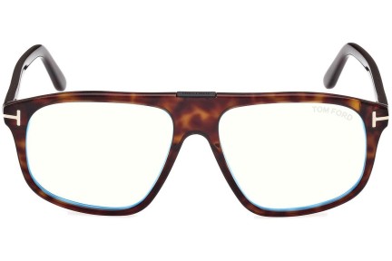 Brillen Tom Ford FT5901-B 052 Quadratisch Havanna