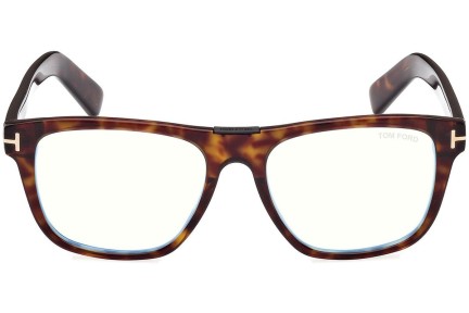 Glasses Tom Ford FT5902-B 052 Quadratisch Havanna