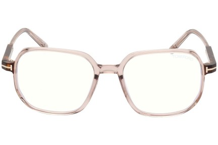 Brillen Tom Ford FT5911-B 045 Quadratisch Braun