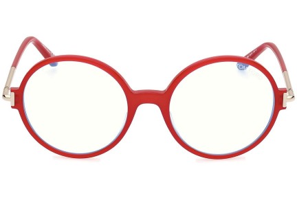 Brillen Tom Ford FT5914-B 066 Rund Rot