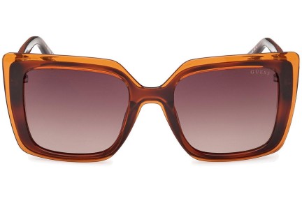 Sonnenbrille Guess GU7908 52F Quadratisch Havanna