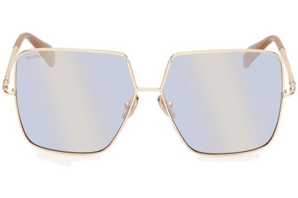 Sunglasses Max Mara Design9 MM0082 32X Quadratisch Gold