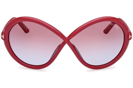 Sonnenbrille Tom Ford Jada FT1070 75Y Besondere Rot