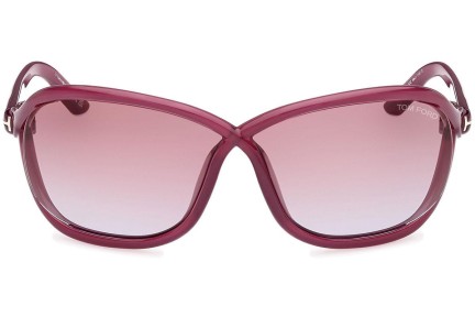 Sonnenbrille Tom Ford Fernanda FT1069 83Z Besondere Rot