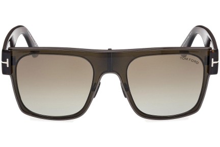 Sonnenbrille Tom Ford Edwin FT1073 51G Quadratisch Braun