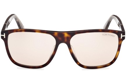 Sonnenbrille Tom Ford Frances FT1081 52E Quadratisch Havanna