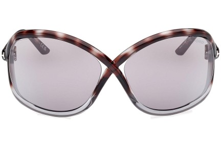 Sonnenbrille Tom Ford Bettina FT1068 55C Besondere Havanna