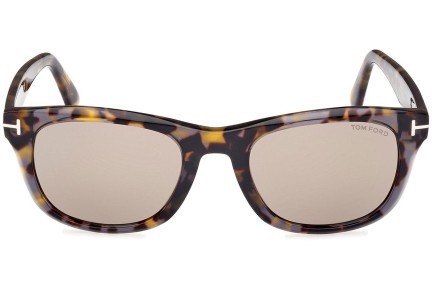 Sunglasses Tom Ford Kendel FT1076 55L Quadratisch Havanna