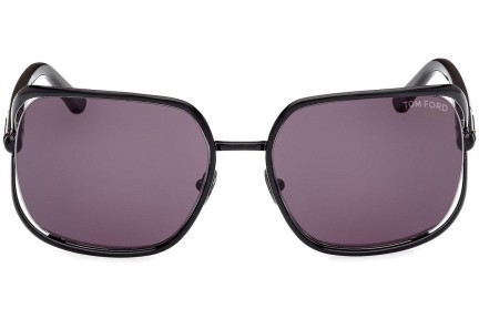 Sunglasses Tom Ford Goldie FT1092 01A Quadratisch Schwarz