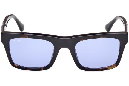 Sunglasses Web WE0362 56V Quadratisch Havanna