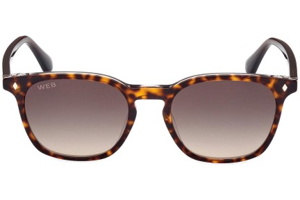 Sunglasses Web WE0364 56B Rund Havanna