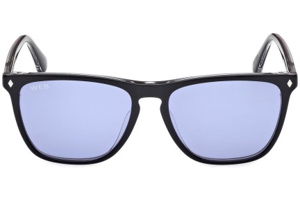 Sunglasses Web WE0363 05V Quadratisch Schwarz