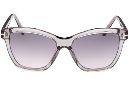 Sonnenbrille Tom Ford Lucia FT1087 20A Quadratisch Grau