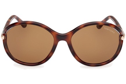 Sunglasses Tom Ford Melody FT1090 53E Rund Havanna