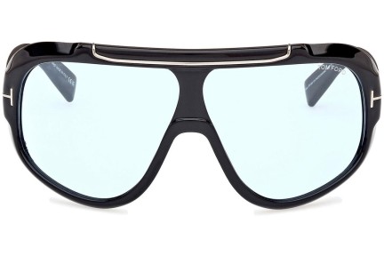 Sonnenbrille Tom Ford Rellen FT1093 01V Quadratisch Schwarz