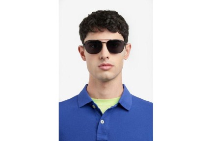 Sonnenbrille Polaroid PLD4172/G/S/X 003/M9 Polarized Rechteck Schwarz