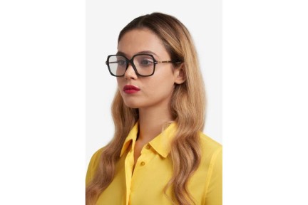 Glasses Carolina Herrera HER0233 807 Quadratisch Schwarz