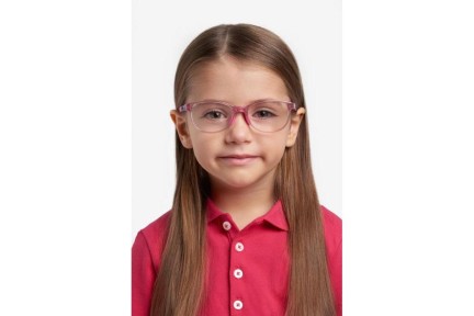 Glasses Polaroid Junior PLDD834 35J Rechteck Rosa