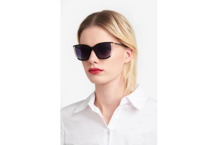 Sonnenbrille Carolina Herrera HER0245/S 3H2/9O Quadratisch Schwarz