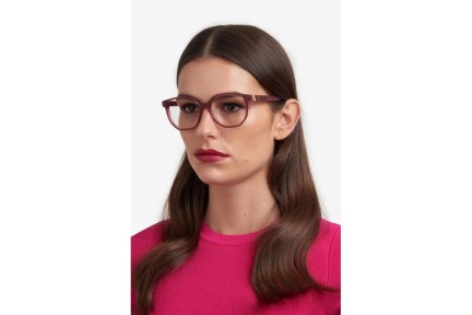 Glasses Carolina Herrera HER0241 82U Rechteck Rot