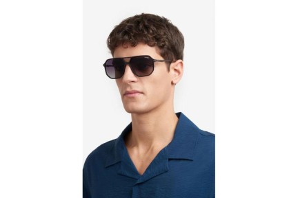 Sonnenbrille Carrera CARRERA324/S 08A/WJ Polarized Quadratisch Schwarz