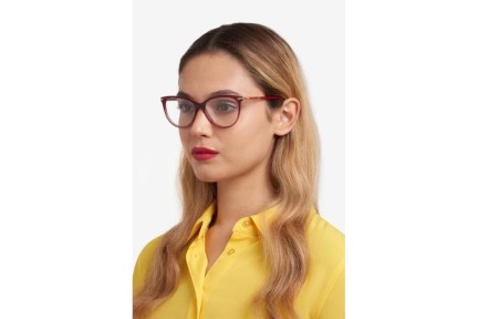 Glasses Carolina Herrera HER0231 2OO Rechteck Rot