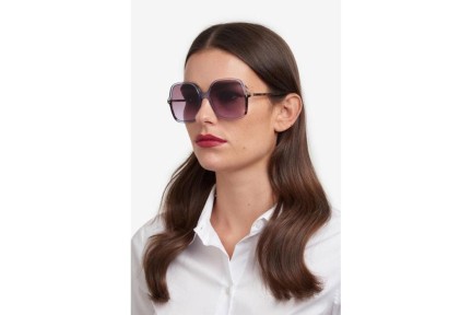 Sonnenbrille Carolina Herrera HER0244/S MVU/QR Quadratisch Blau