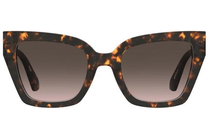 Sonnenbrille Moschino MOS161/S 086/HA Rechteck Havanna