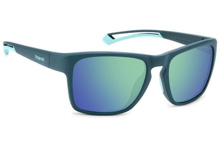 Sonnenbrille Polaroid PLD7052/S PYW/78 Polarized Rechteck Grün