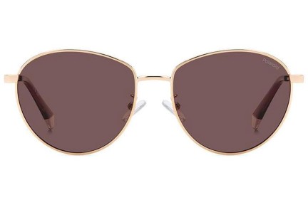 Sonnenbrille Polaroid PLD4171/G/S/X S9E/KL Polarized Rund Gold