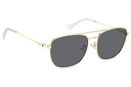 Sunglasses Polaroid PLD4172/G/S/X 2F7/M9 Polarized Rechteck Gold