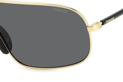 Sonnenbrille Polaroid PLD6222/S J5G/M9 Polarized Monoscheibe | Shield Gold