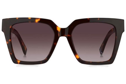 Sonnenbrille Tommy Hilfiger TH2100/S 086/HA Quadratisch Havanna