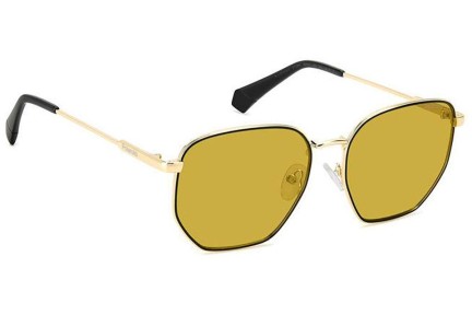 Sunglasses Polaroid PLD6214/S/X DYG/MU Polarized Rechteck Gold