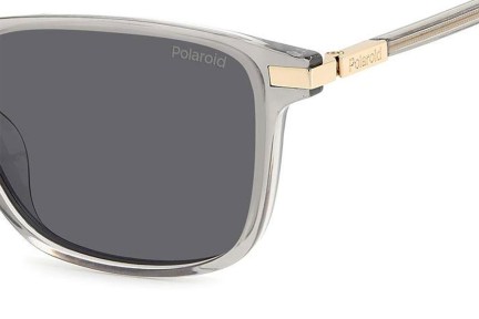 Sonnenbrille Polaroid PLD4169/G/S/X 690/M9 Polarized Rechteck Grau