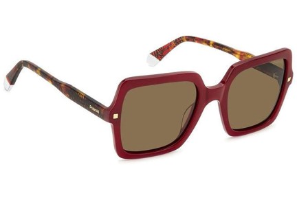 Sonnenbrille Polaroid PLD4165/S/X LHF/SP Polarized Quadratisch Rot