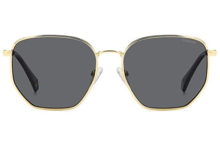 Sunglasses Polaroid PLD6214/S/X 2F7/M9 Polarized Rechteck Gold