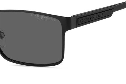 Sonnenbrille Tommy Hilfiger TH2087/S 003/M9 Polarized Rechteck Schwarz